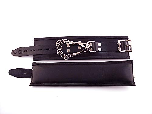 Rouge Wrist Cuffs, Padded Black