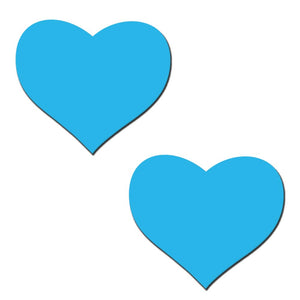 Pastease Hearts Glow In The Dark Neon Turquoise