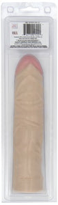 California Exotics Veined Chubby Dildo, Ivory, 8.5 Inches