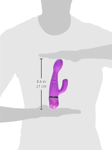 California Exotic Novelties Power Play Dual Kiss, Purple