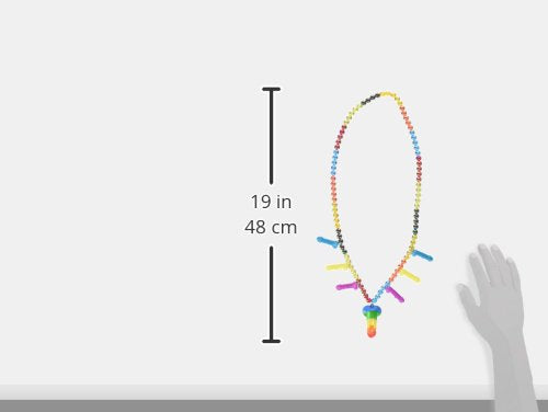 Hott Products Pecker Whistle Necklace, Rainbow Colors, 2 Ounce