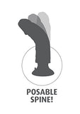 King Cock 10In Vibrating Cock W/Balls Br