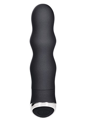 California Exotic Novelties 8-Function Classic Chic Wave Vibrator, Black