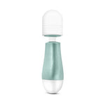 Blush Noje W2 - Usb Rechargeable Micro Wand Waterproof Massager 10 Function Clit Vibrator For Women - Sage Green