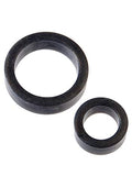 Platinum Silicone C Ring Charcoal