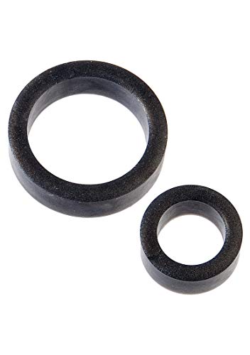 Platinum Silicone C Ring Charcoal