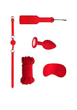 Shots - Ouch! Kits Introductory Bondage Kit #5 - Red