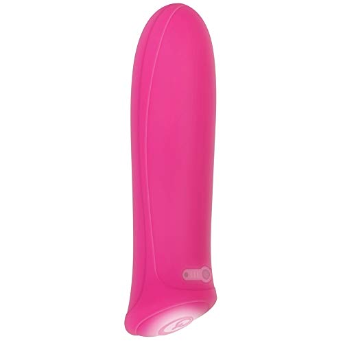 Evolved Pretty In Pink Silicone Rechargeable Personal Vibrator, 3.5 Inch, Pink