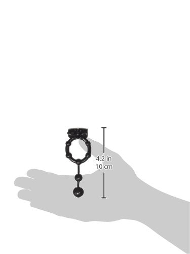 Macho Stallions Vibrating Erection Keeper, Black