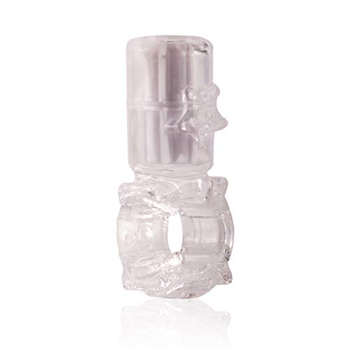 Screaming O Big Omg Vibrating Ring, Clear,1 Count