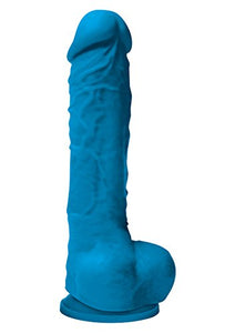 Colours Pleasures Dildo, Blue, 5 Inch (Nsn-0405-17)