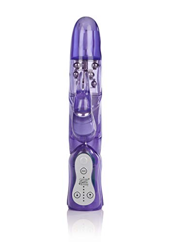 California Exotics Advanced Jack Rabbit Vibrator, 5 Inch, Waterproof, Purple
