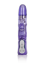 California Exotics Advanced Jack Rabbit Vibrator, 5 Inch, Waterproof, Purple