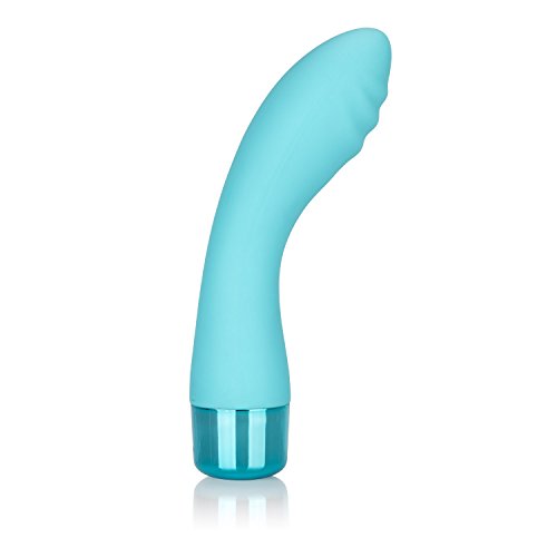 Calexotics Eden Ripple     10 Function Waterproof Silicone Vibrator     Adult Sex Toys For Couples - G Spot Massager     Blue