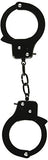 Sinful Cuffs W/Keys &Love Rope (Black)