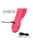 Calexotics California Dreaming San Francisco Sweetheart - Silicone Rabbit Vibrator - Waterproof G Spot Sex Toys For Couples - 10 Vibration Function Massager - Pink