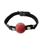 Spartacus Removable Silicone Ball Gag, Red, 2 Inch