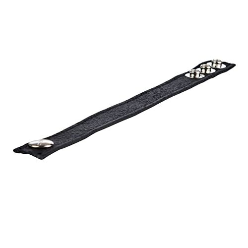 Calexotics Colt Adjustable 3-Snap Leather Strap