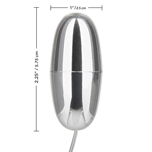 CalExotics Colt 7-Function Twin Turbo Bullet Vibrator - Sex Toys for Couples - Wired Adult Vibe Eggs Massager - Black