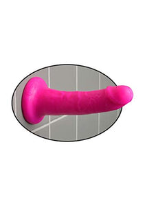 Pipedream Products Dillio 6 Inch Slim Dillio, Hot Pink