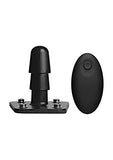 Doc Johnson Vac-U-Lock - Supreme Harness With Vibrating Plug And Wireless Remote - Compatible With All Vac-U-Lock Dildos - Accommodates Up-To 69&quot; Waist - Black