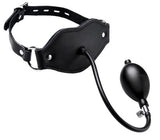 Silencer Inflatable Locking Penis Gag - Black