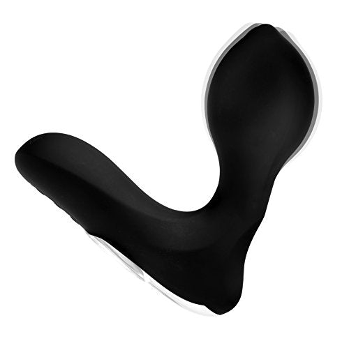 Prostatic Play P-Swell 12X Inflatable Prostate Vibrator, Black, 1 Count (137898)