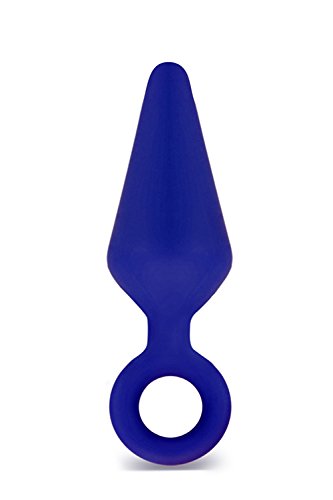 Luxe Candy Rimmer Butt Plug, Indigo, Large