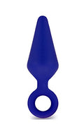 Luxe Candy Rimmer Butt Plug, Indigo, Large