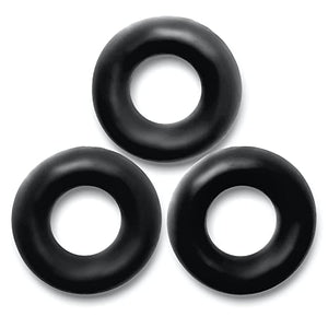 Oxballs Fat Willy 3Pk Jumbo Cockrings Bk