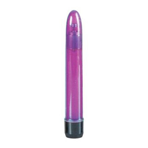 California Exotics Waterproof Super Slim Vibrator, Lavender, 6''