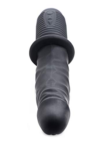 Master Series Power Pounder Vibrating & Thrusting Dildo