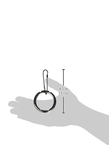 M2M Metal C-Ring - S Steel W/Yellow Band W/Bag