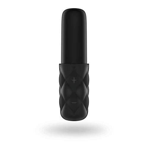 Satisfyer Lovely Honey Bullet Vibrator - Travel-Size Clitoral Stimulator, Personal Massager With Cap - Portable, Soft Silicone,