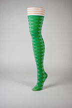 Kixies Opc Par 4 Green Argyle Size D