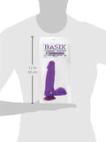 Basix 6In. Dong W/Suction Cup Purple