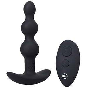 A-Play Beaded Vibe Rechar Sil Anal Plug
