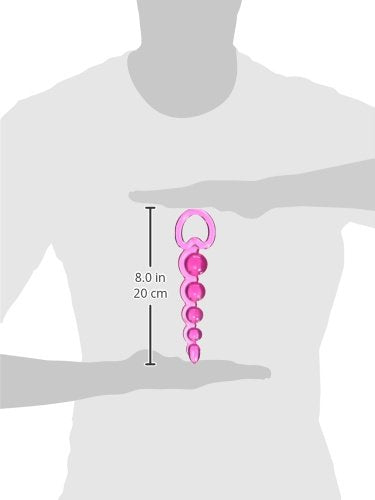 California Exotic Novelties Basic Essentials Beaded Probe, Pink