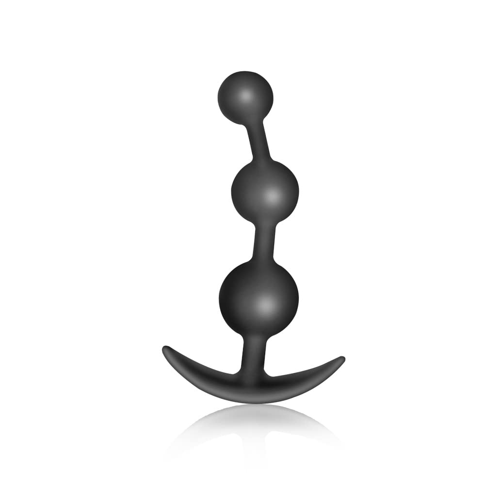Silicone Anal Beads Butt Plug-Flexible Anal Chain Sex Toys with Different Size Anal Balls Prostate Massage Anal Trainer Anal Plu