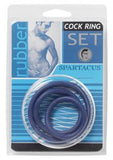 Cock Rings Set (Blue)