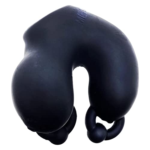 Oxballs Meatlocker Chastity Black Ice