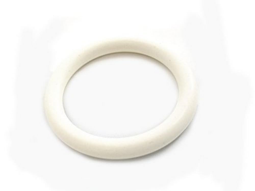 Heart 2 Heart Cock Ring Nitrile, White, 1.5
