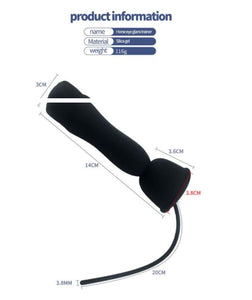 GURIDO Silicone Urethral Sounds Dilator Male Vibrator Penis Training Multiple Vibrating Glans Trainer Stimulation Stretching for