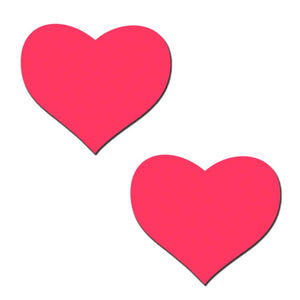 Pastease Love Glow In The Dark Neon Pink Hearts