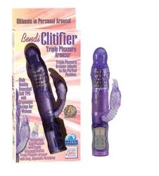 California Exotics Bendi Clitifier Stimulator, Triple Pleasure Arouser