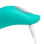 Cloud 9 Novelties Swirl Touch Dual Function Swirling And Vibrating Stimulator (Teal)