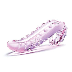 6 Inch Lick-It Glass Dildo