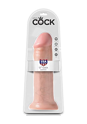 King Cock 12In Cock Flesh