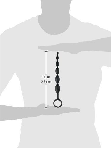 Anal Fantasy Collection First Time Fun Beads - Black