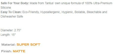 Tantus Sex/Adult Toys Cowboy Anal Butt Plug - 100% Ultra-Premium Silicone Prostate Massager, Anal Safe For Men, Women, Lgbtq & Couples - Onyx